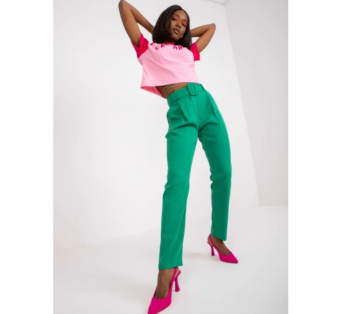 DHJ nohavice SP 12787.21X svetlo zelená