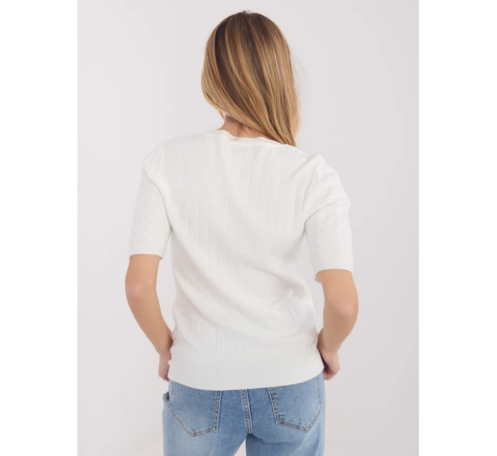 Sweter PM SW B model 21821423 ecru - FPrice