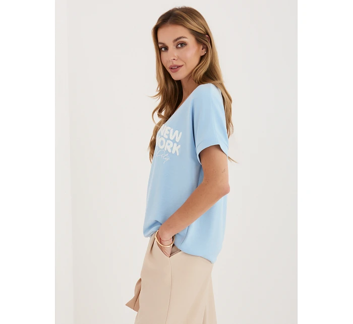 Blúzka RV BZ A1258.00 svetlomodrá