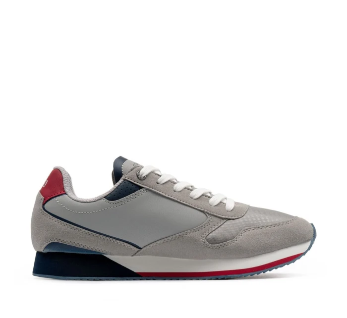 Pánska obuv NOBIL003A-LGR001 grey-white-red - Ralph Lauren