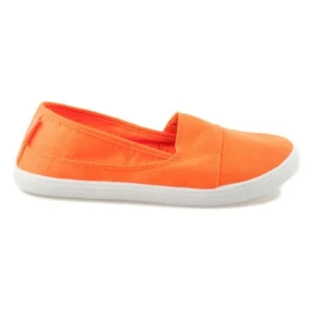 Jednoduché oranžové dásmké slip on Jednoduché oranžové dásmké slip on