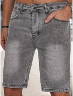 Pánske džínsové šortky šedé FashionStreet SX2491