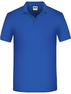 Daiber JN 874 Pánske pracovné polo z bio piqué 02.0874 royal