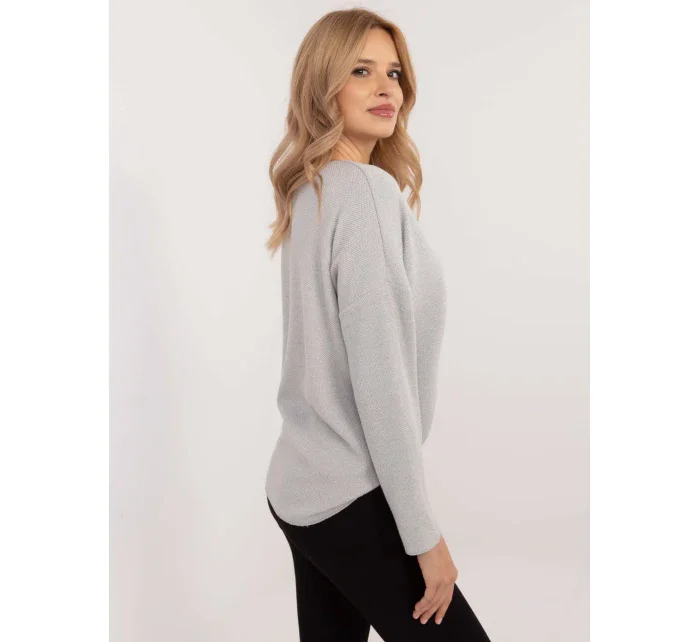 Blúzka DHJ BZ 19238.26 svetlo sivá Blúzka DHJ BZ 19238.26 svetlo sivá