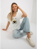 Dámska blúzka LK BZ 509251.26X ecru - FPrice