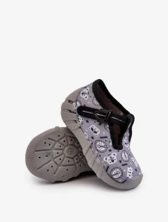 Pohodlné detské papuče BEFADO sivé