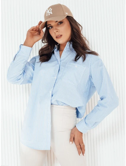 Dámská pruhovaná košile modrá Dstreet model 21973488 - FashionStreet