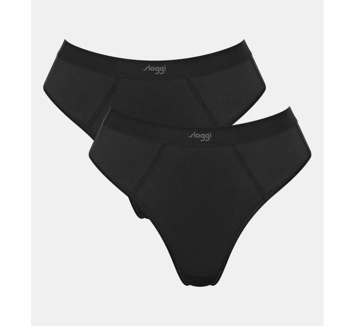 sloggi EVER Ease String 2P - BLACK - SLOGGI BLACK - SLOGGI sloggi EVER Ease String 2P - BLACK - SLOGGI BLACK - SLOGGI