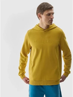 Pánská mikina s kapucí bez zapínání model 22344927 - 4F