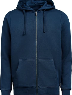 Untagged Movement OCS RCS mikina s kapucňou a zipsom po celej dĺžke Unisex mikina s kapucňou z hrubej bavlny 66.5010 tmavomodrá