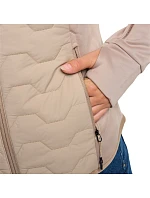 Tenson TXlite Hybrid Zip Women Dámska hybridná bunda 84.8067 piesková Tenson TXlite Hybrid Zip Women Dámska hybridná bunda 84.8067 piesková