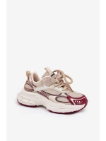 Lehké Dětské Tenisky Na Silné Podešvi Zlaté model 21692581 - Boto