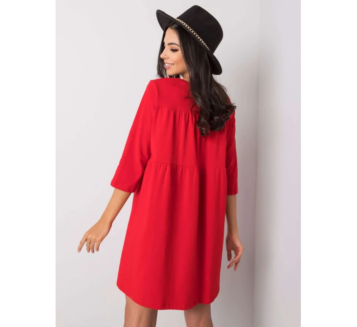 Šaty RV SK 6274.36P červená Šaty RV SK 6274.36P červená