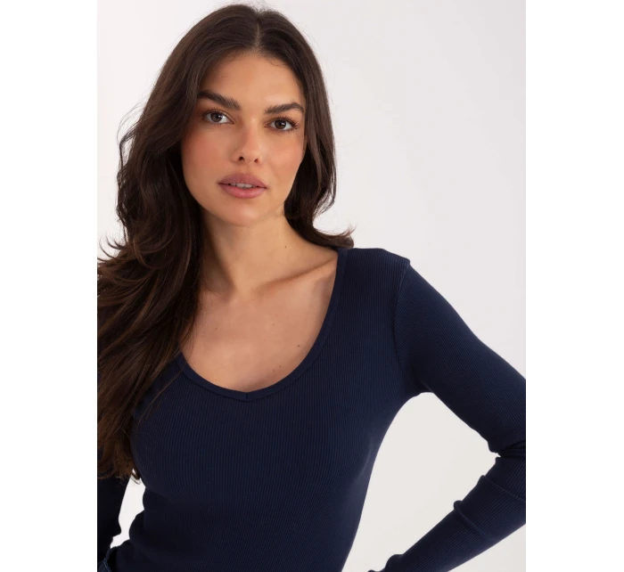 Blúzka WT BZ A1076.15 tmavomodrá