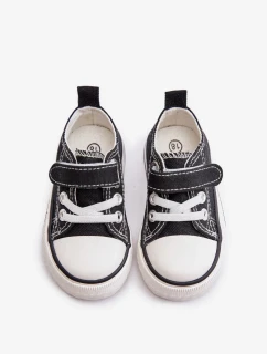 Detské plátenné tenisky Black Daloma