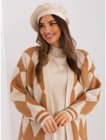 Světle béžová čepice model 20724709 béžová - FPrice Světle béžová čepice model 20724709 béžová - FPrice