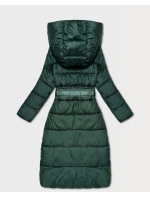 Zelená oboustranná dlouhá bunda s kapucí model 21759937 - MINORITY