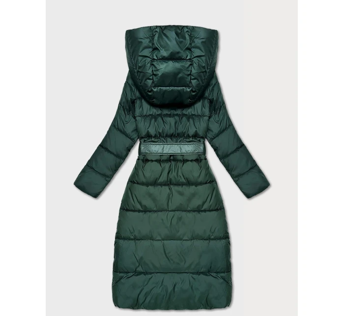 Zelená oboustranná dlouhá bunda s kapucí model 21759937 - MINORITY