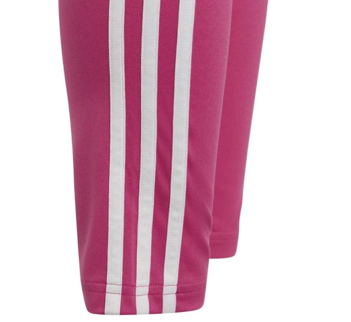 Adidas Essentials Aerorady 3-prúžkové pančuchy s vysokým pásom Jr HR5790 Legíny