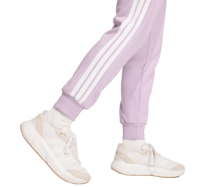 Dámské kalhoty Essentials 3Stripes Fleece Slim růžové model 21342896 dámské - ADIDAS Dámské kalhoty Essentials 3Stripes Fleece Slim růžové model 21342896 dámské - ADIDAS