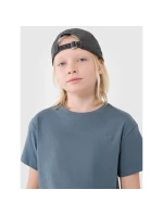 Hladké chlapecké tričko oversize model 21942100 - 4F Hladké chlapecké tričko oversize model 21942100 - 4F