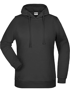 JN 795 Dámská mikina s kapucí model 22430375 black - Daiber