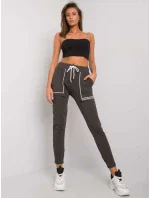 Tepláky RV DR model 17500020 tmavá khaki - FPrice Tepláky RV DR model 17500020 tmavá khaki - FPrice