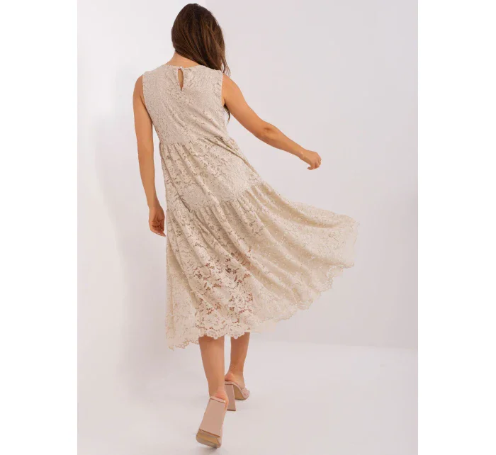 TW SK BI 8246 šaty.37X béžová