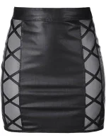 Sukně model 17681483 černá - Axami Sukně model 17681483 černá - Axami