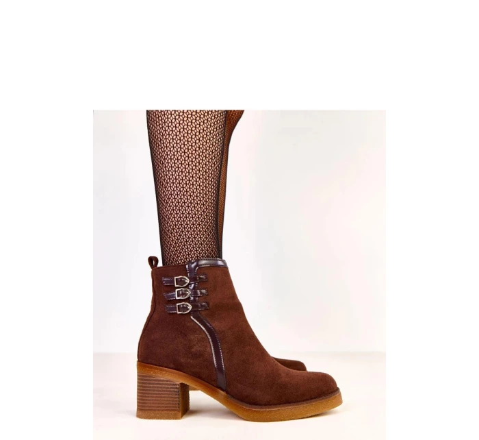 Topánky na podpätku model 219643 Solea Topánky na podpätku model 219643 Solea