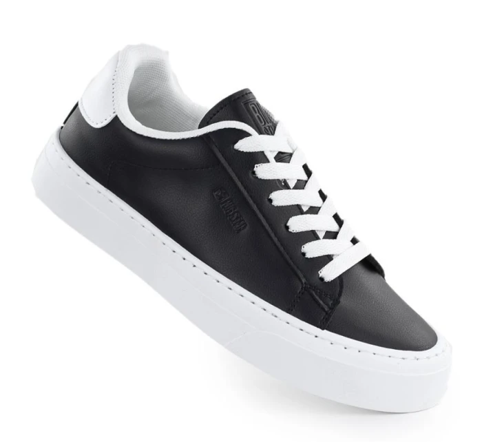 Tenisky na nízkej platforme z ekokože čierne Big Star TT274927