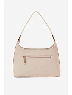 kabelka z imitace kůže béžová model 22220985 - Flora&Co