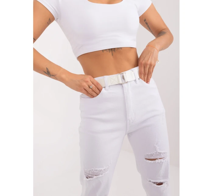 Spodnie jeans PM SP model 19712384 1.66 biały - FPrice