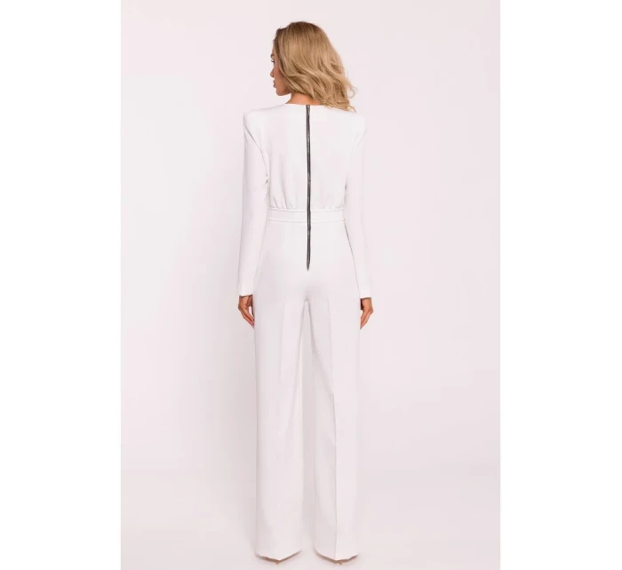 M811 Kombinéza s ramennými vypchávkami - ecru