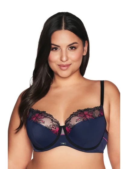 PODPRSENKA AV 2119 NAVY BLUE MAXI