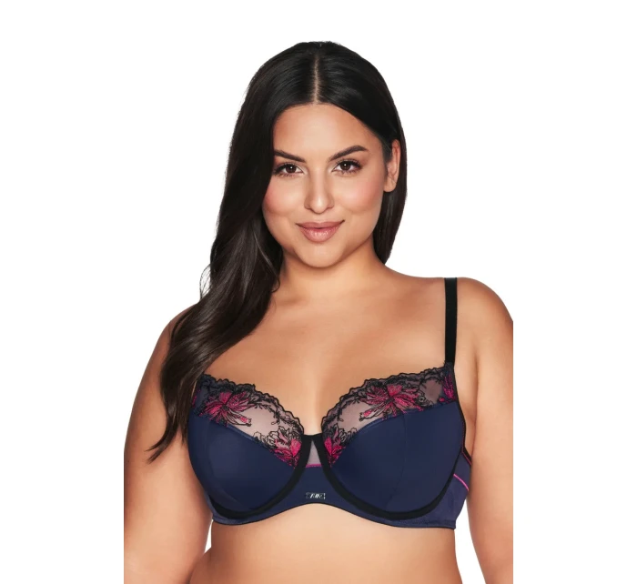 BIUSTONOSZ AV model 20532753 NAVY BLUE MAXI - Ava