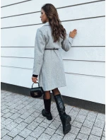 CELESTIA dámsky kabát svetlosivý FashionStreet NY0649