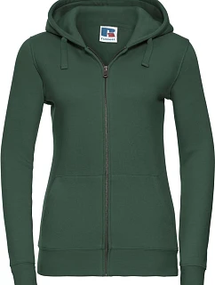 Russell Athletic 266F Dámska mikina s kapucňou „Authentic“ 10.266F fľaškovozelená
