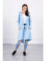 model 18744381 zadní plášť modrý - K-Fashion