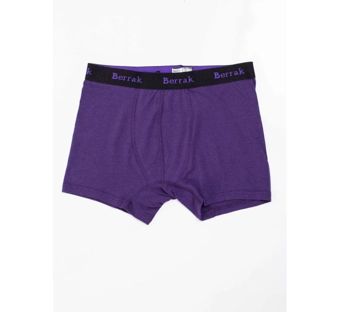 Boxerky BR BK 4476.28P tmavo fialová Boxerky BR BK 4476.28P tmavo fialová