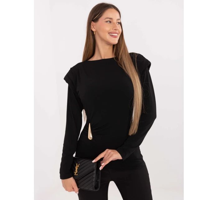 Bluzka IT BZ model 21768523 czarny - FPrice Bluzka IT BZ model 21768523 czarny - FPrice