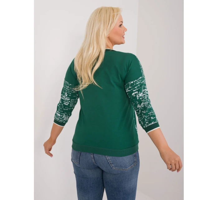 Blúzka RV BZ 9442.27 tmavozelená