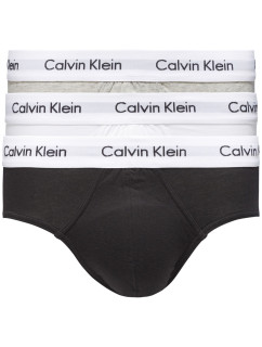 Pánske nohavičky 3 Pack 0000U2661G 998 Black/White/Grey - Calvin Klein
