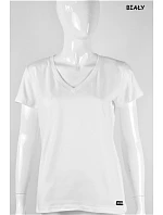 Dámske tričko s krátkym rukávom Serek brown - Off Pink