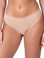 Dámske tangá DAILY MICRO THONG - BELLINDA - nude