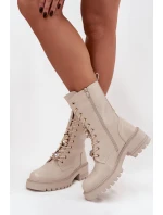 Dámské workery s přezkami Medvídek Srdce Béžové Iravine Dámské workery s přezkami Medvídek Srdce Béžové Iravine