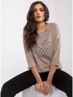 Halenka RV BZ model 17081498 tmavě lila - FPrice Halenka RV BZ model 17081498 tmavě lila - FPrice