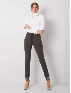 Tepláky RV DR 5980.12 tmavá khaki