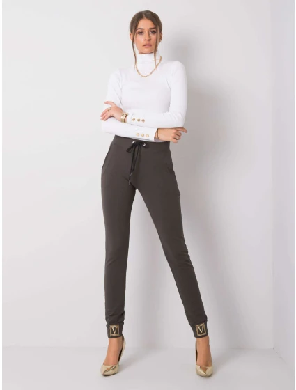 Tepláky RV DR 5980.12 tmavá khaki