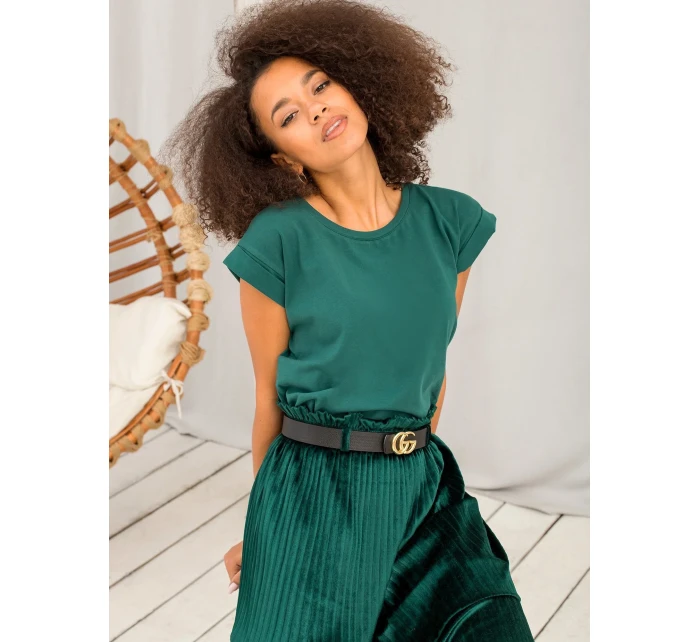 Tričko RV TS 4833.28P tmavo zelená